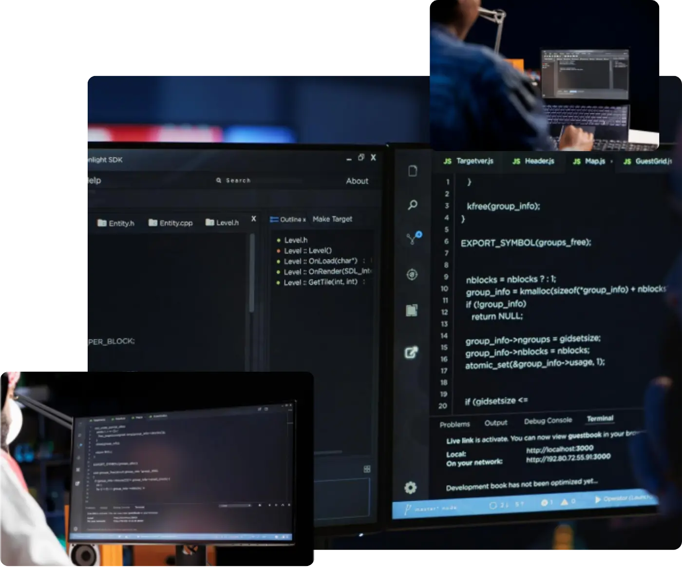 Exologic team collaboration - Software development and consulting
